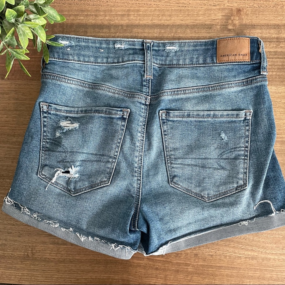 American Eagle Hi-Rise Shortie Super Stretch Short